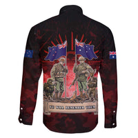 Australia And New Zealand ANZAC Day Family Matching Mermaid Dress and Hawaiian Shirt Soldiers Lest We Forget