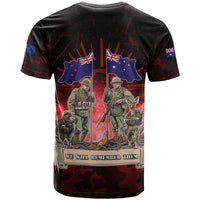 Australia And New Zealand ANZAC Day T Shirt Soldiers Lest We Forget LT05