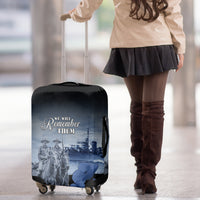 New Zealand ANZAC Day Luggage Cover HMNZS Achilles We Will Remember Them LT05 - Polynesian Pride