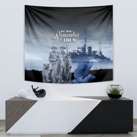 New Zealand ANZAC Day Tapestry HMNZS Achilles We Will Remember Them LT05 - Polynesian Pride