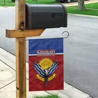 Kiribati 45th Independence Day Garden Flag Lesser Frigatebird Tribal Pattern