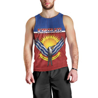 Kiribati 45th Independence Day Men Tank Top Lesser Frigatebird Tribal Pattern