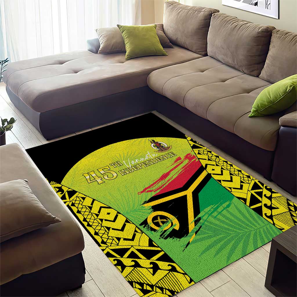 Vanuatu 45th Independence Area Rug Special Style - Polynesian Pride
