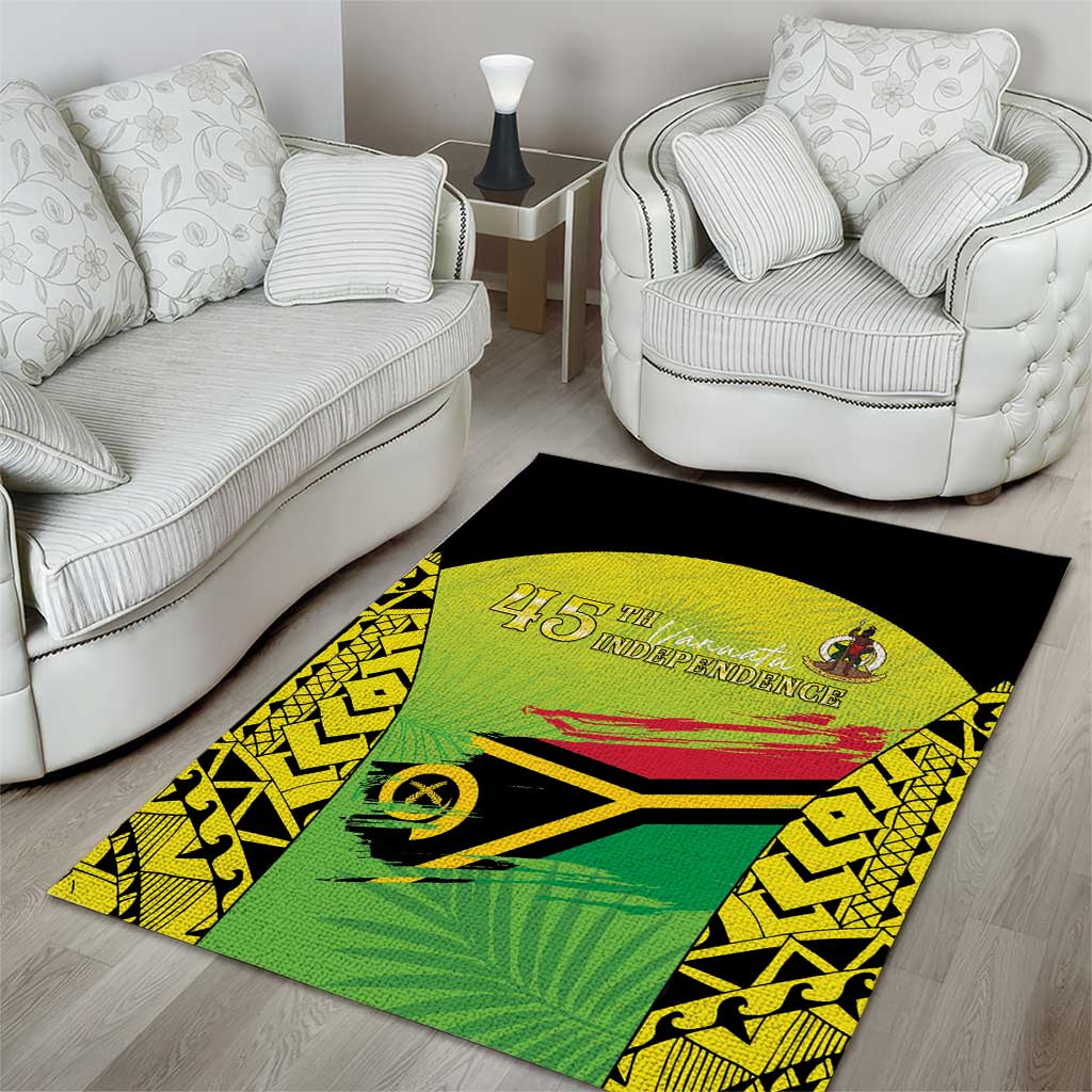 Vanuatu 45th Independence Area Rug Special Style - Polynesian Pride