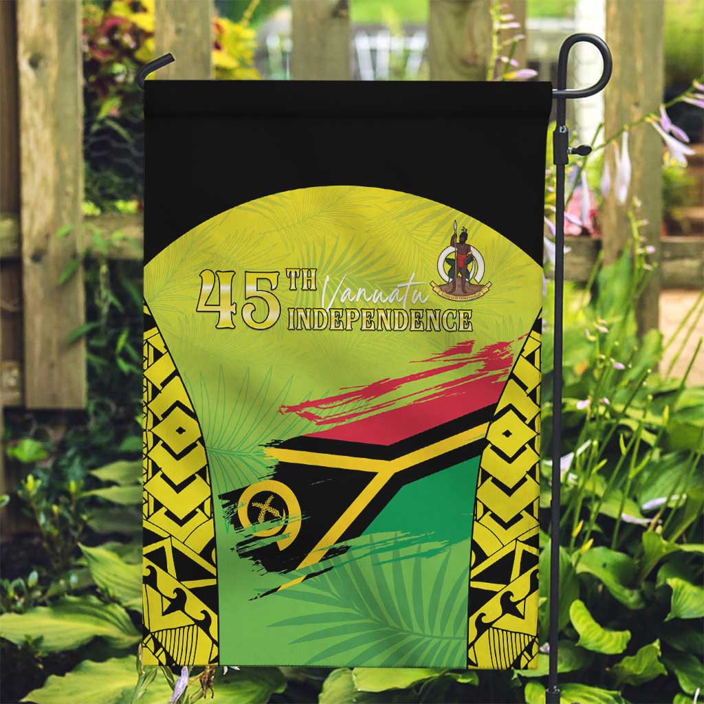 Vanuatu 45th Independence Garden Flag Special Style - Polynesian Pride