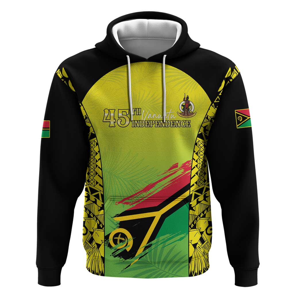 Vanuatu 45th Independence Hoodie Special Style - Polynesian Pride
