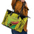 Vanuatu 45th Independence Leather Tote Bag Special Style - Polynesian Pride