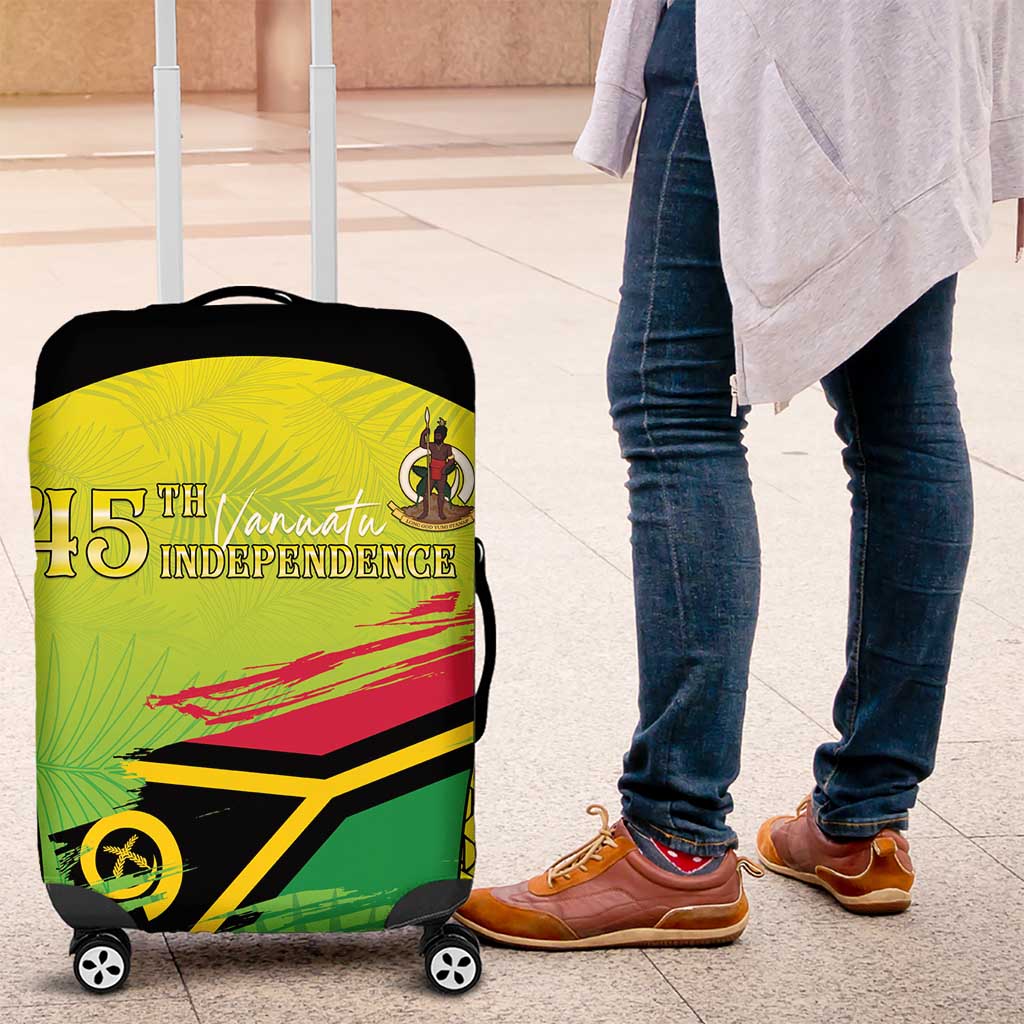 Vanuatu 45th Independence Luggage Cover Special Style - Polynesian Pride