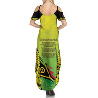 Vanuatu 45th Independence Summer Maxi Dress Special Style - Polynesian Pride