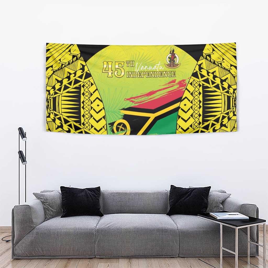 Vanuatu 45th Independence Tapestry Special Style - Polynesian Pride