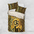 Vanuatu 45th Anniversary Of Independence Bedding Set Gold Style - Polynesian Pride
