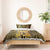 Vanuatu 45th Anniversary Of Independence Bedding Set Gold Style - Polynesian Pride