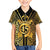 Vanuatu 45th Anniversary Of Independence Kid Hawaiian Shirt Gold Style - Polynesian Pride