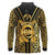 Vanuatu 45th Anniversary Of Independence Long Sleeve Polo Shirt Gold Style - Polynesian Pride