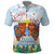 Hawaii And Japan Okinawa Polo Shirt Aloha Gozaimasu Tiki With Shisa