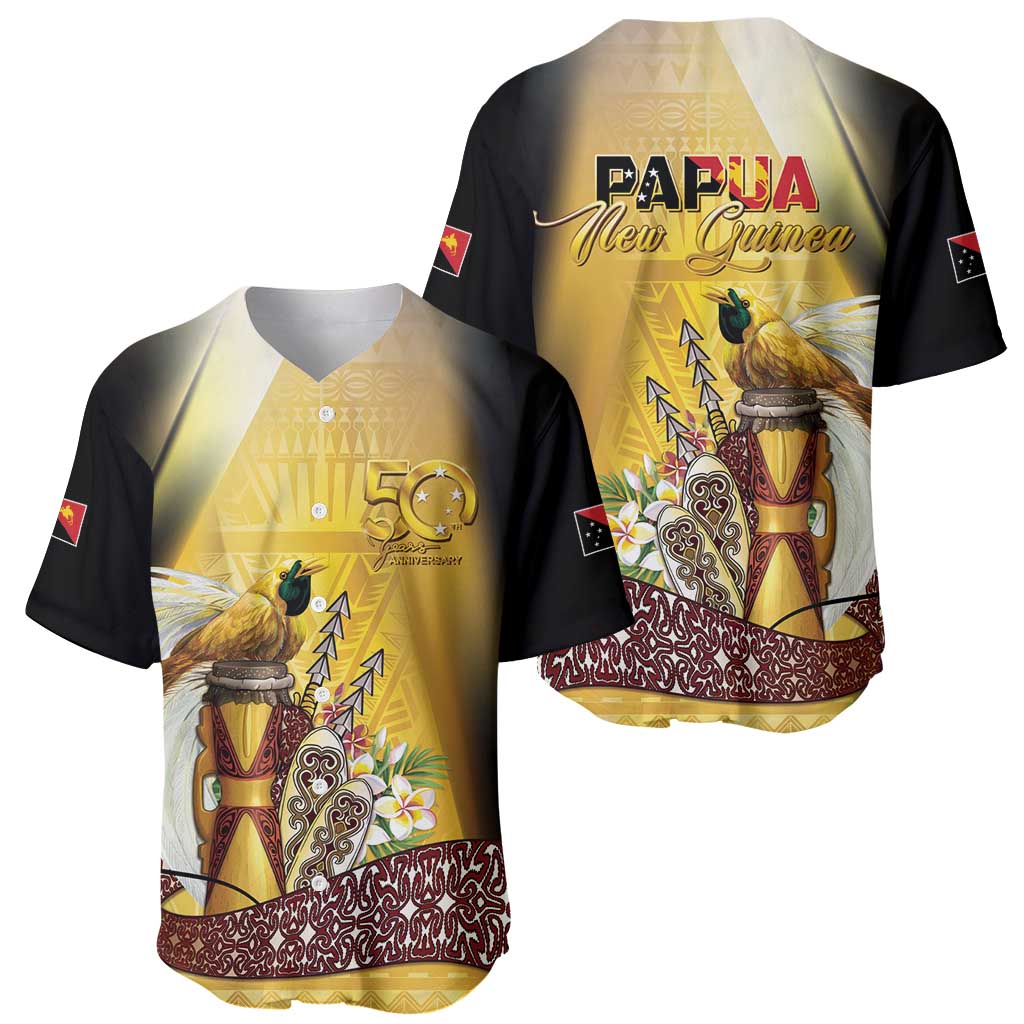 Papua New Guinea Baseball Jersey 50 Years Of Independence - Polynesian Pride