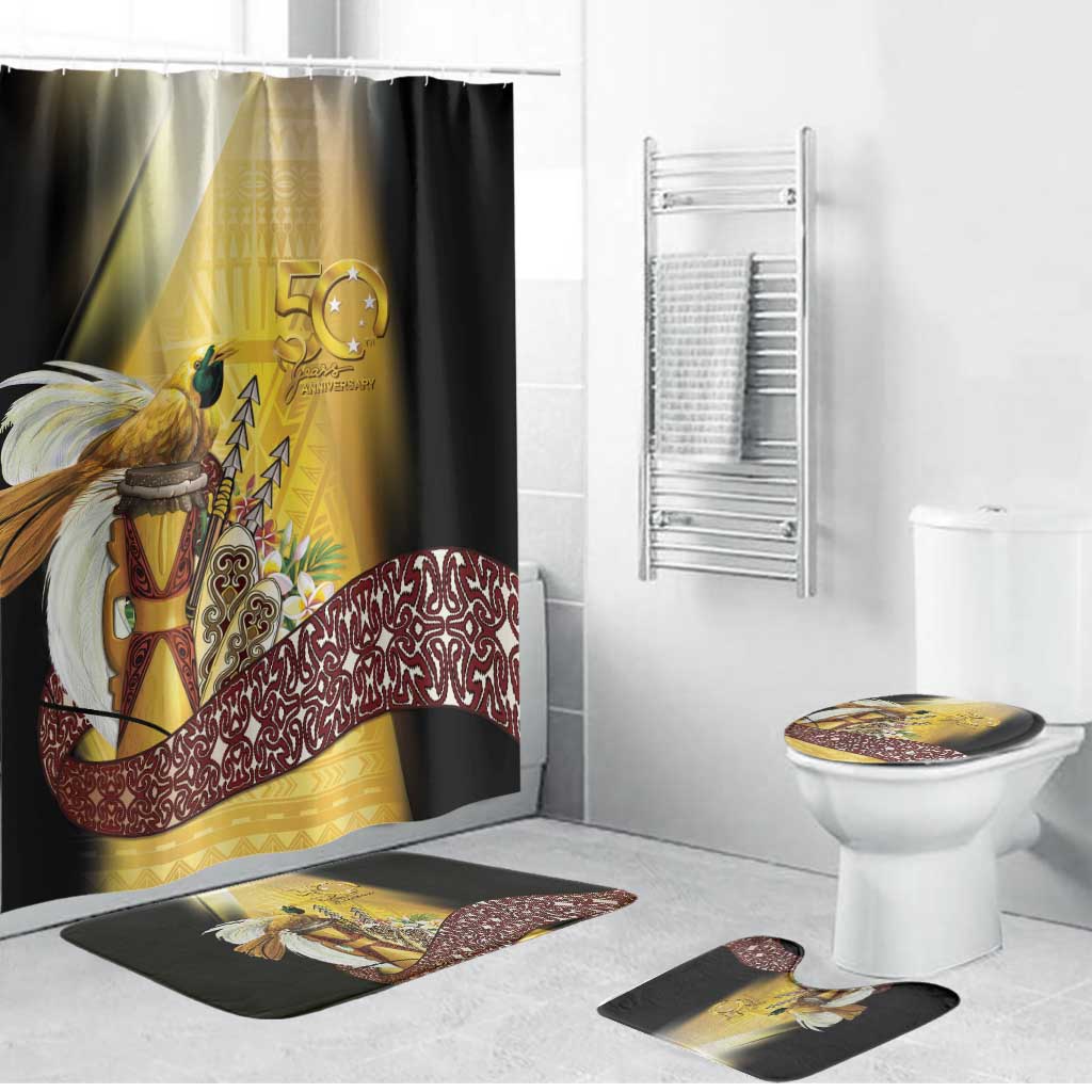 Papua New Guinea Bathroom Set 50 Years Of Independence - Polynesian Pride
