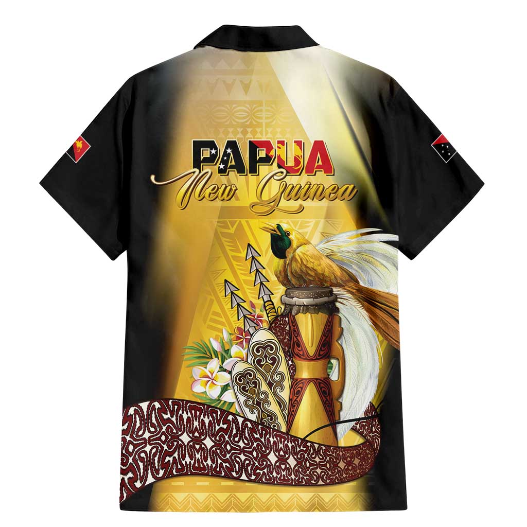 Papua New Guinea Family Matching Mermaid Dress and Hawaiian Shirt 50 Years Of Independence - Polynesian Pride