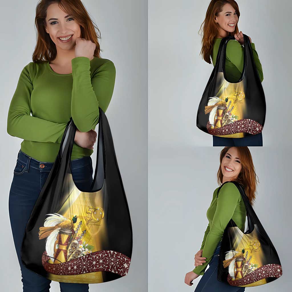 Papua New Guinea Grocery Bag 50 Years Of Independence - Polynesian Pride