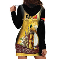 Papua New Guinea Hoodie Dress 50 Years Of Independence - Polynesian Pride