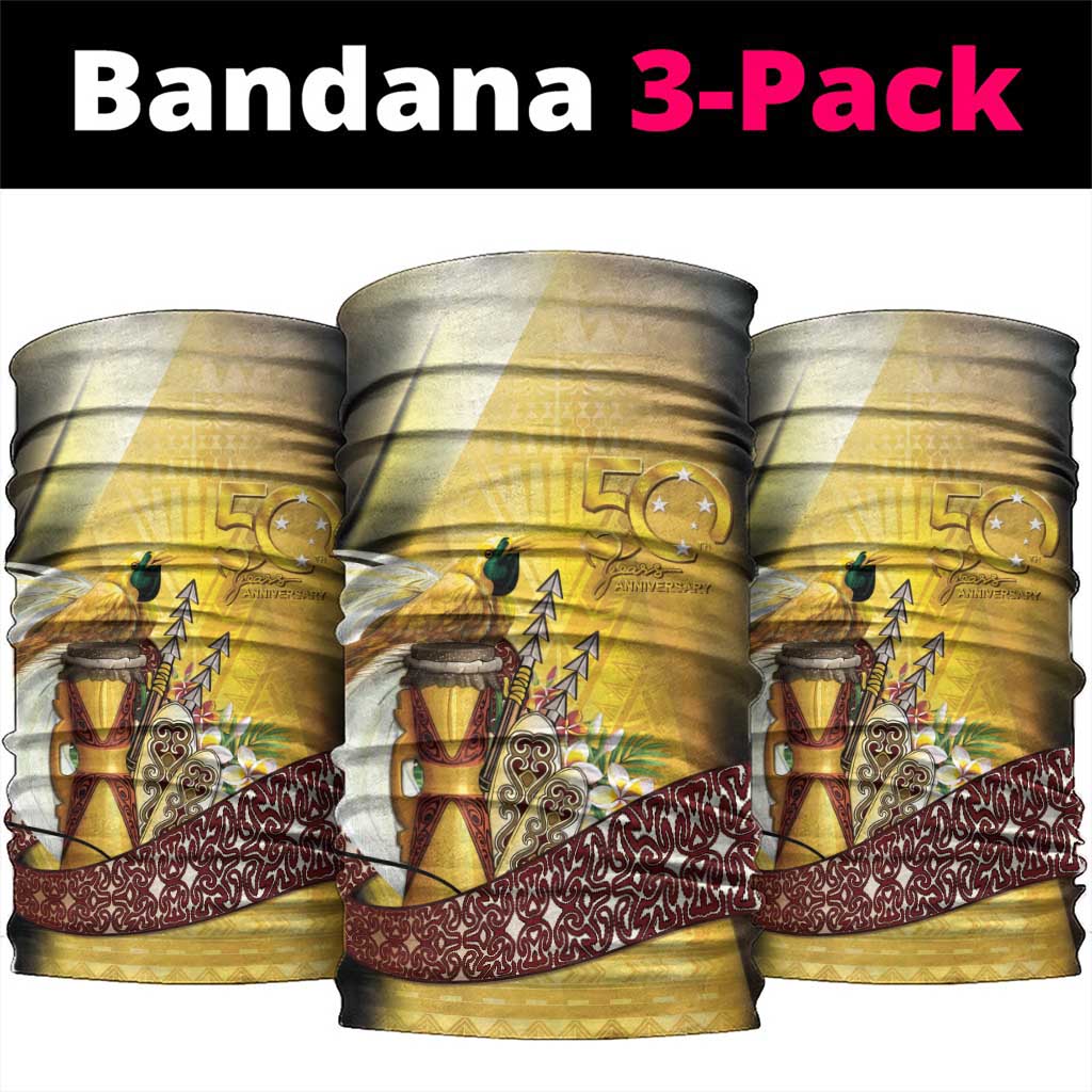 Papua New Guinea Neck Gaiter 50 Years Of Independence - Polynesian Pride