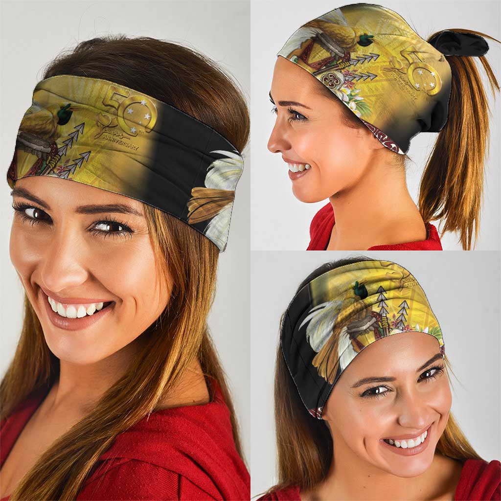 Papua New Guinea Neck Gaiter 50 Years Of Independence - Polynesian Pride