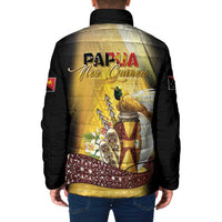 Papua New Guinea Padded Jacket 50 Years Of Independence - Polynesian Pride