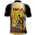 Papua New Guinea Polo Shirt 50 Years Of Independence - Polynesian Pride