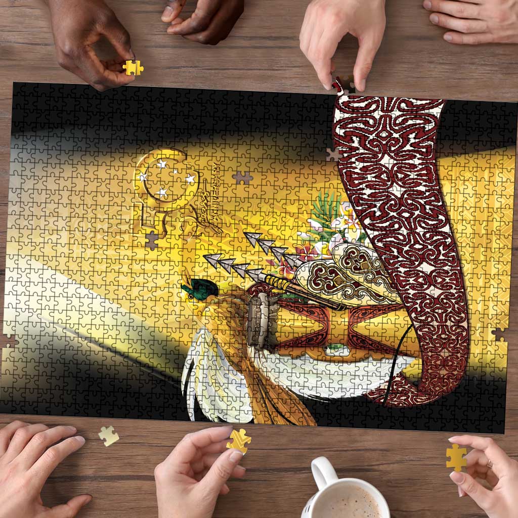 Papua New Guinea Puzzle 50 Years Of Independence - Polynesian Pride