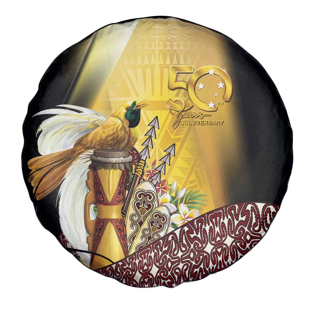 Papua New Guinea Spare Tire Cover 50 Years Of Independence - Polynesian Pride