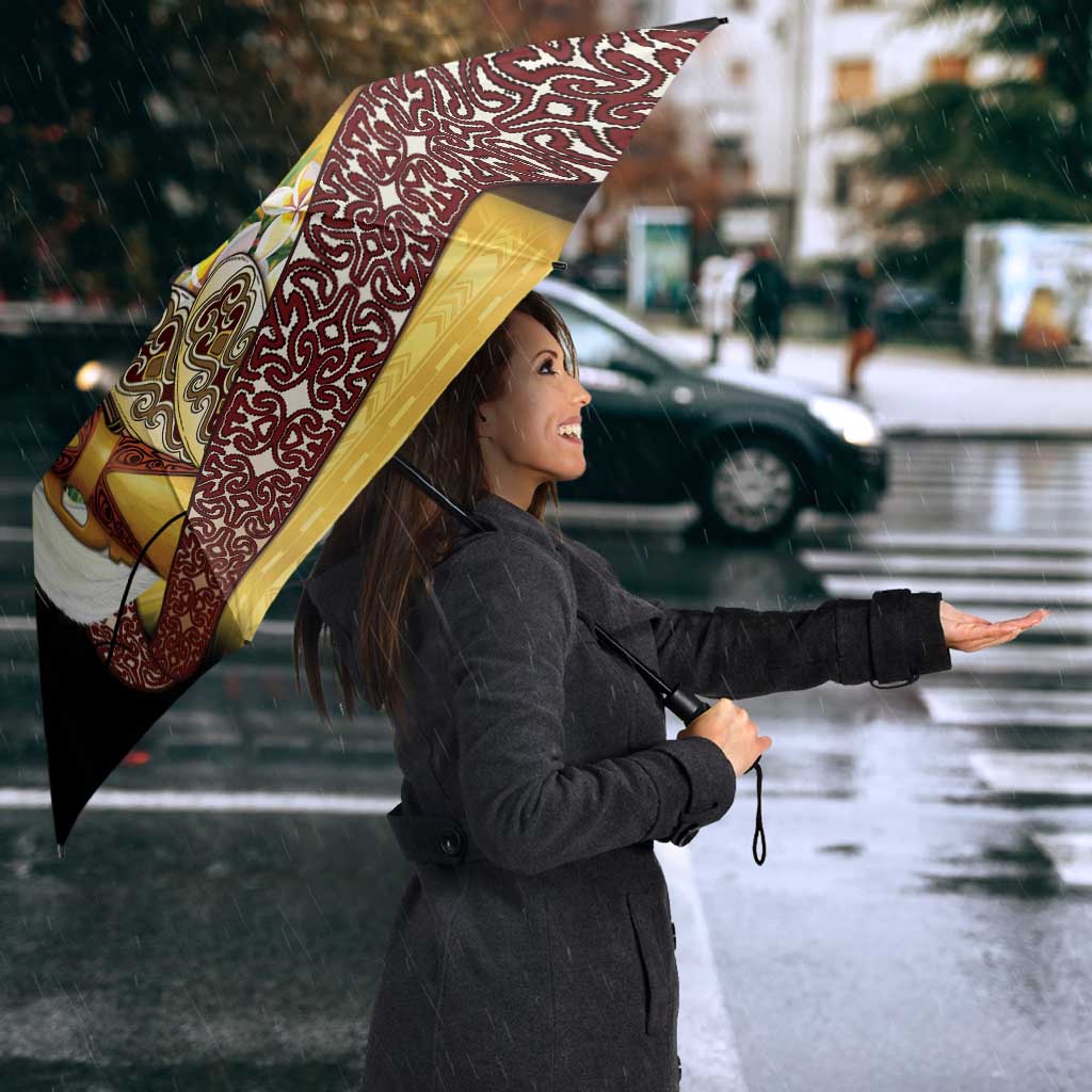 Papua New Guinea Umbrella 50 Years Of Independence - Polynesian Pride