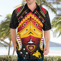 Papua New Guinea Independence Day Hawaiian Shirt Tribal Mask - Polynesian Pride