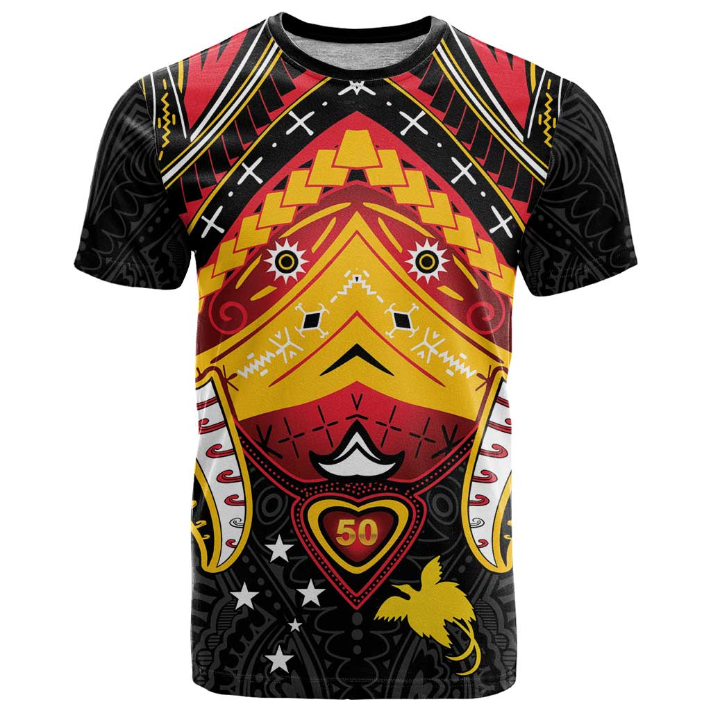 Papua New Guinea Independence Day T Shirt Tribal Mask - Polynesian Pride