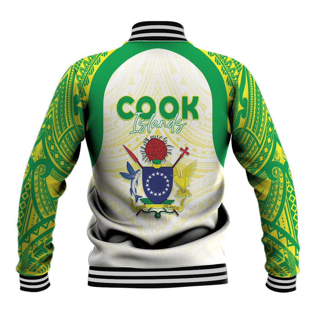 Kuki Independence 2026 Baseball Jacket Cook Islands 15 Finest White Version