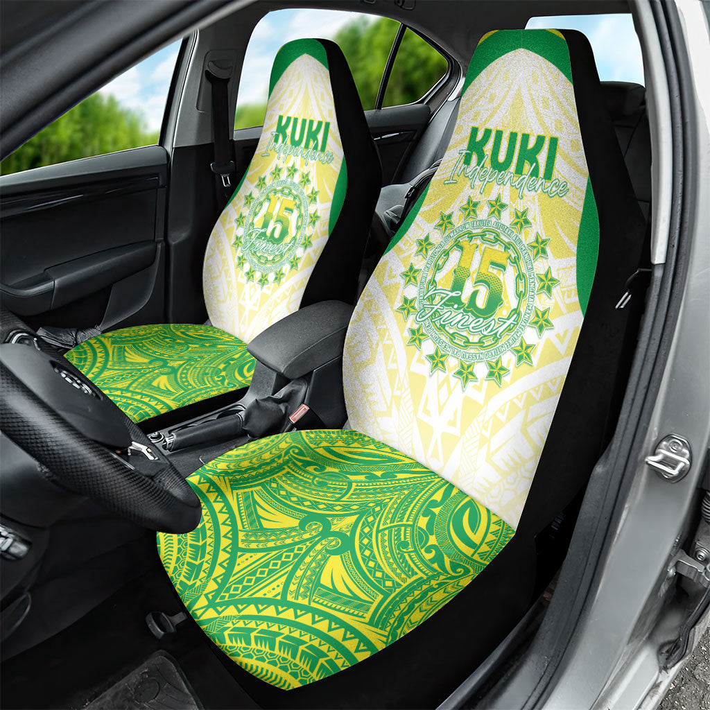 Kuki Independence 2026 Car Seat Cover Cook Islands 15 Finest White Version