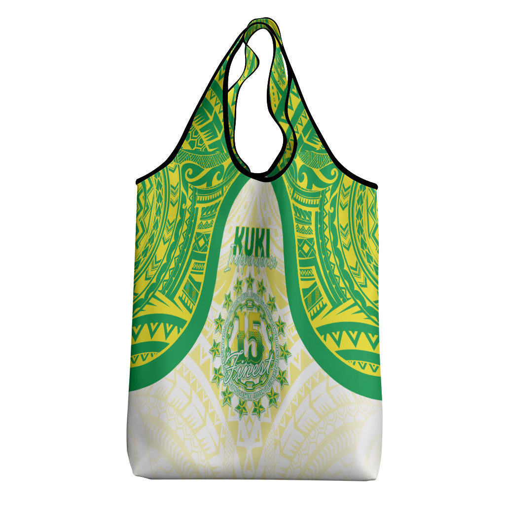 Kuki Independence 2026 Grocery Bag Cook Islands 15 Finest White Version