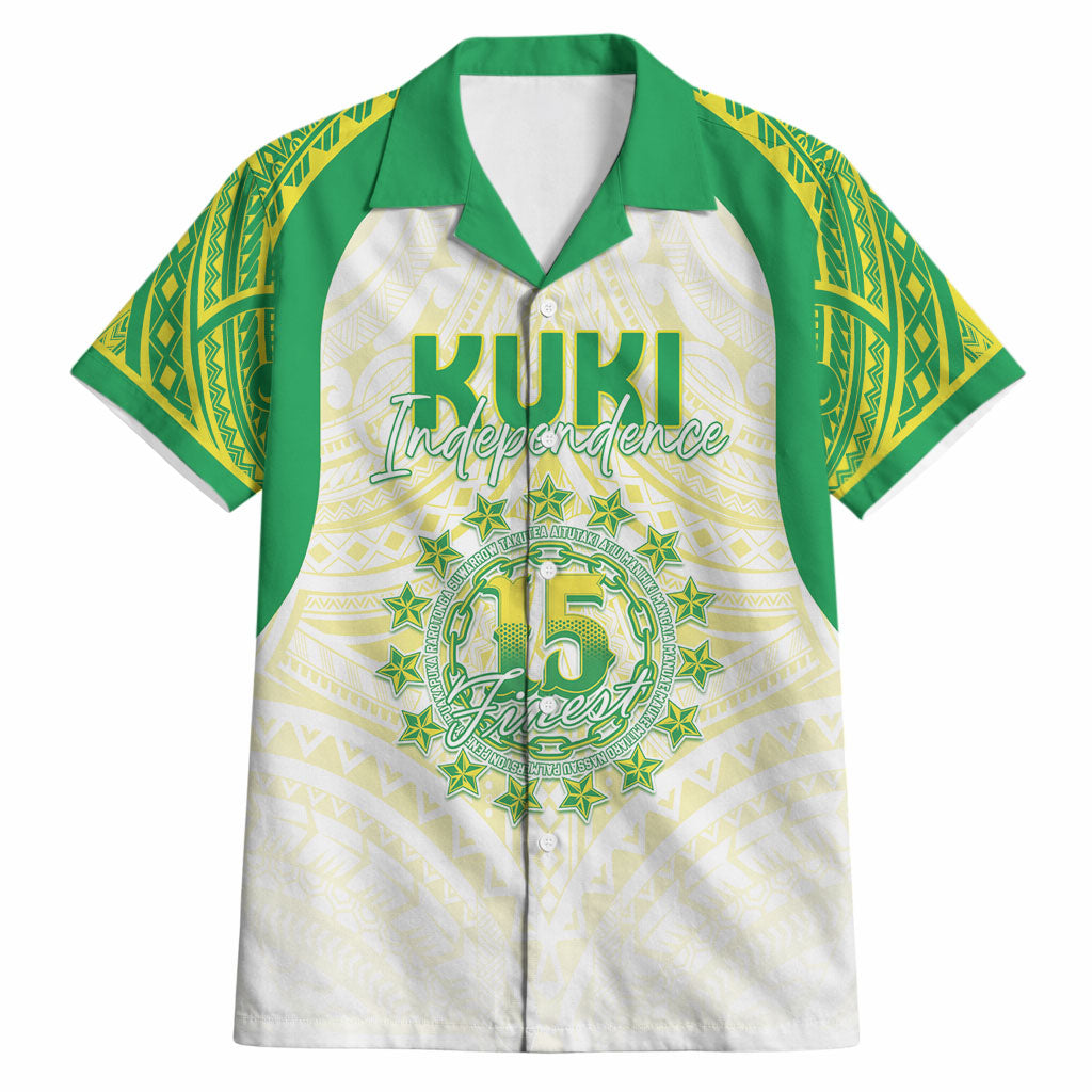 Kuki Independence 2026 Hawaiian Shirt Cook Islands 15 Finest White Version