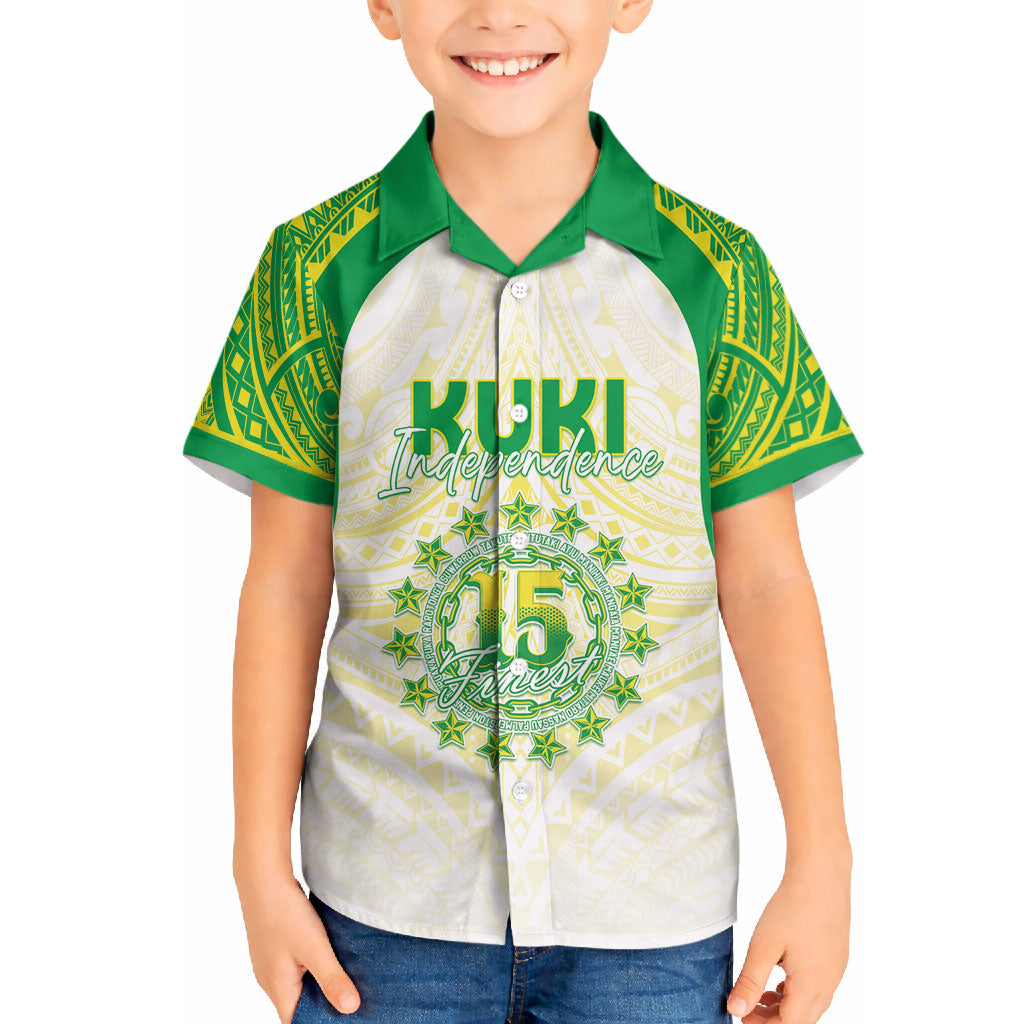Kuki Independence 2026 Hawaiian Shirt Cook Islands 15 Finest White Version