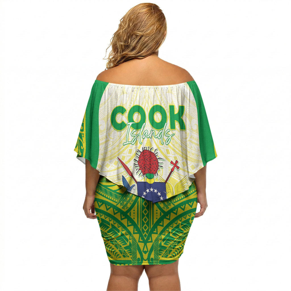 Kuki Independence 2026 Off Shoulder Short Dress Cook Islands 15 Finest White Version