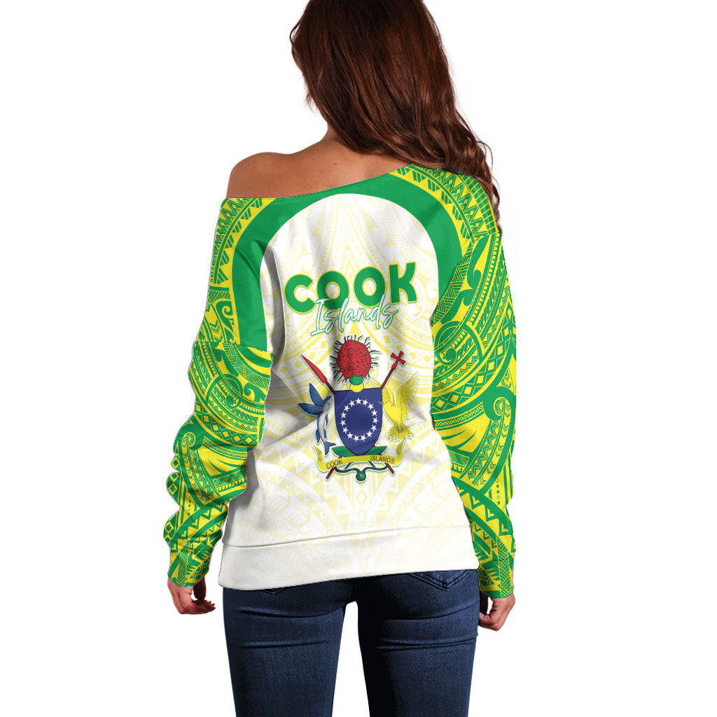 Kuki Independence 2026 Off Shoulder Sweater Cook Islands 15 Finest White Version