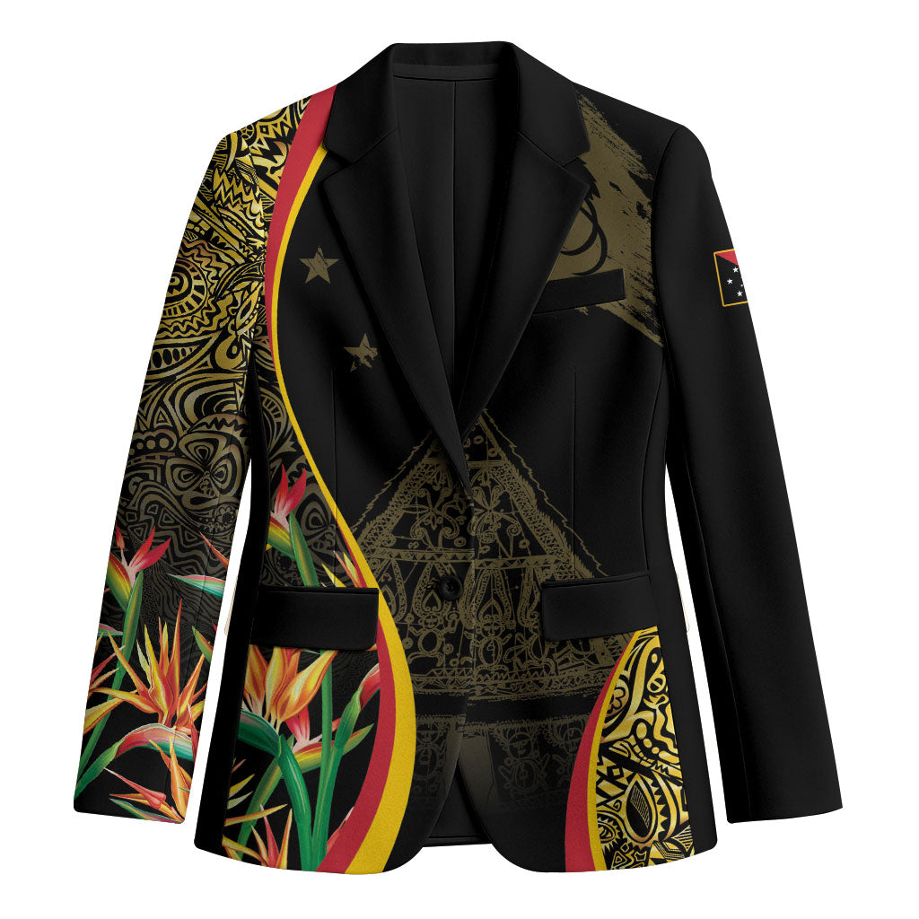 Papua New Guinea Hapi De Bilong Indipendens Blazer Special Style LT05 Unisex Black - Polynesian Pride