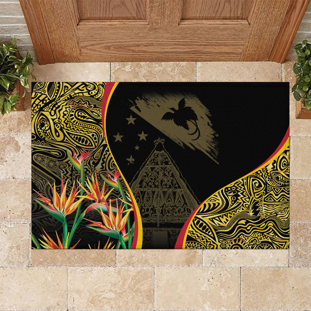 Papua New Guinea Hapi De Bilong Indipendens Rubber Doormat Special Style