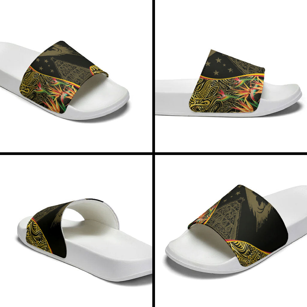 Papua New Guinea Hapi De Bilong Indipendens Slide Sandals Special Style