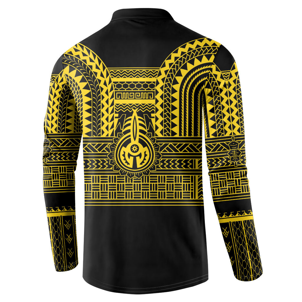 Philippines Filipinos Button Sweatshirt Igorot Tribal Pattern Black