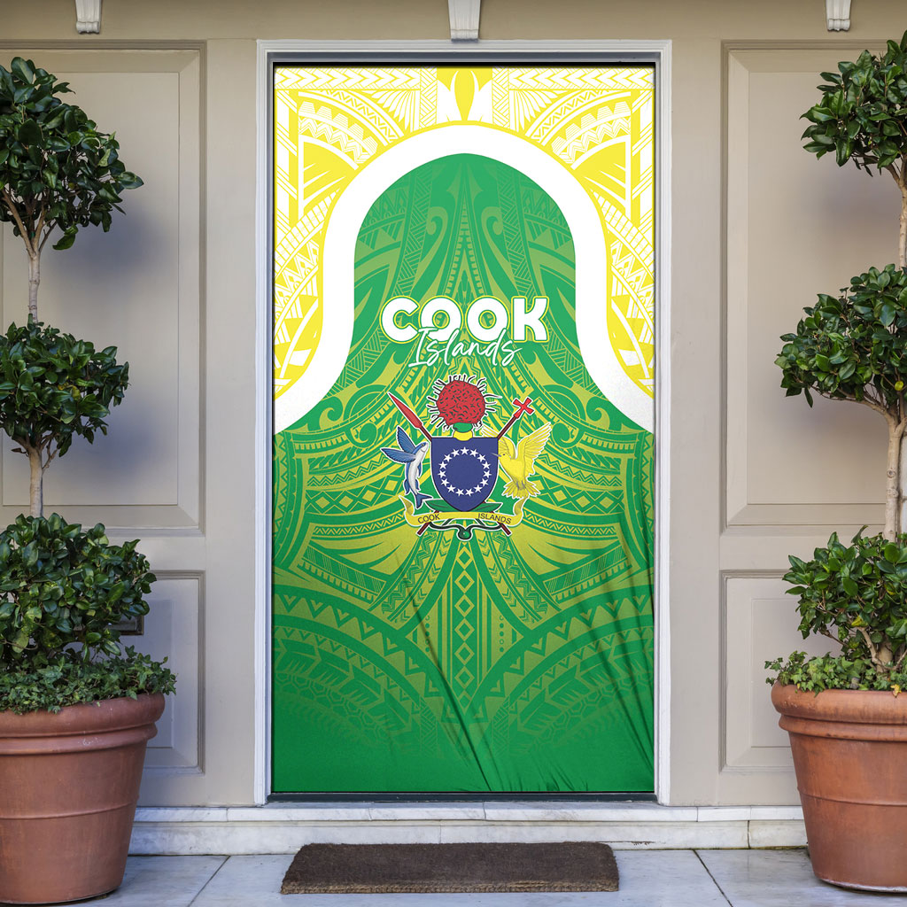 Kuki Independence 2026 Door Cover Cook Islands 15 Finest Green Version