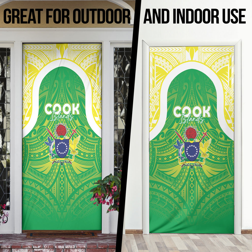 Kuki Independence 2026 Door Cover Cook Islands 15 Finest Green Version