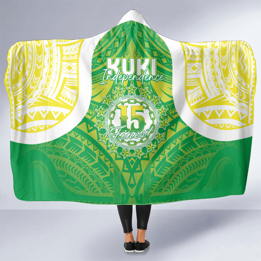 Kuki Independence 2026 Hooded Blanket Cook Islands 15 Finest Green Version