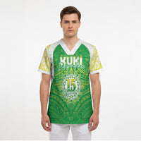 Kuki Independence 2026 Scrub Top Cook Islands 15 Finest Green Version