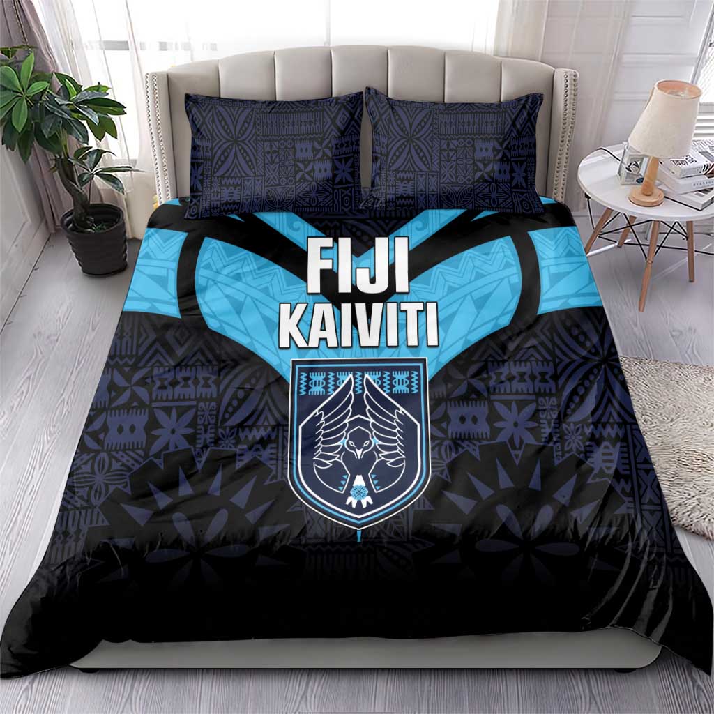 Fiji Kaiviti Rugby Bedding Set Fiji Tapa Pattern LT05 - Polynesian Pride