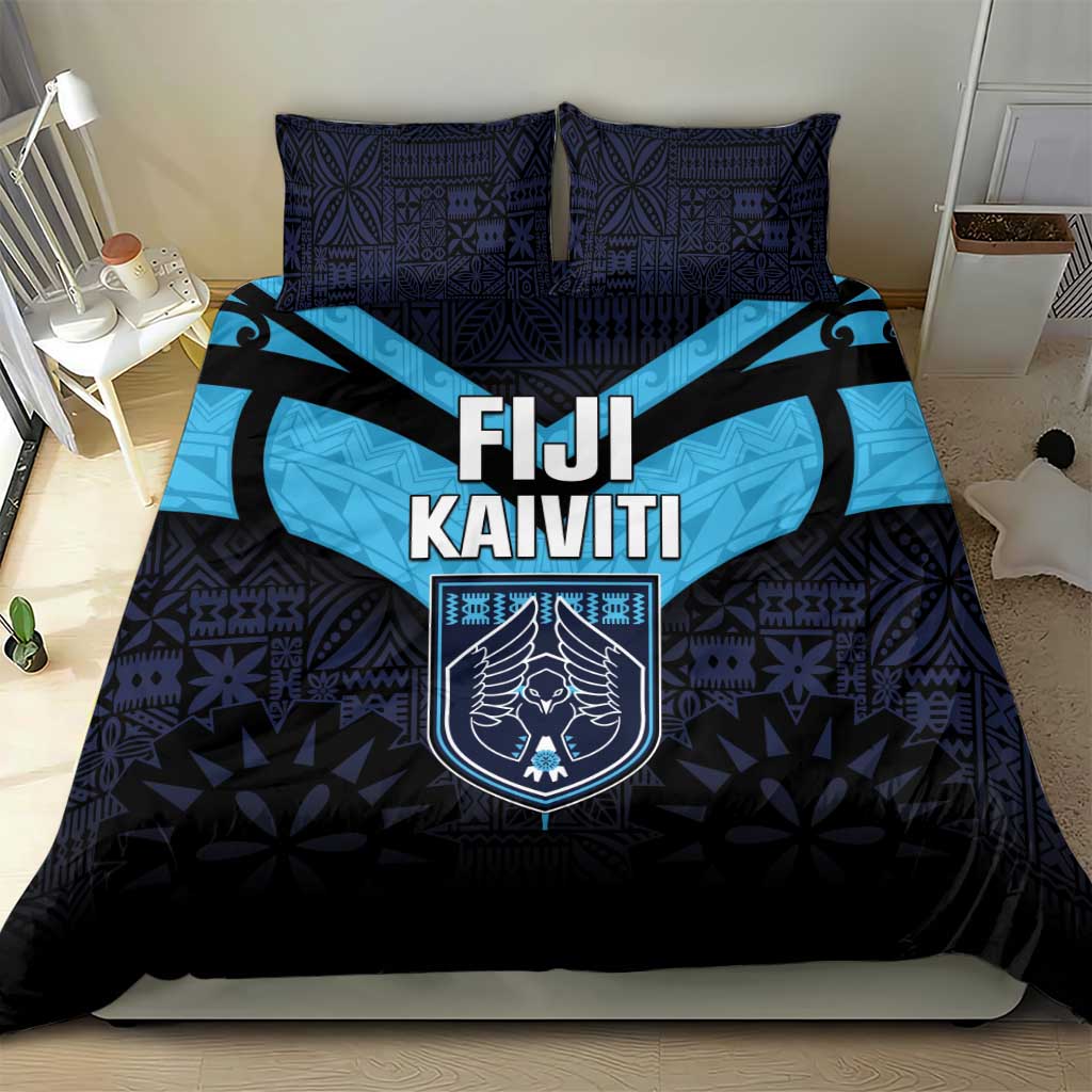 Fiji Kaiviti Rugby Bedding Set Fiji Tapa Pattern LT05 - Polynesian Pride